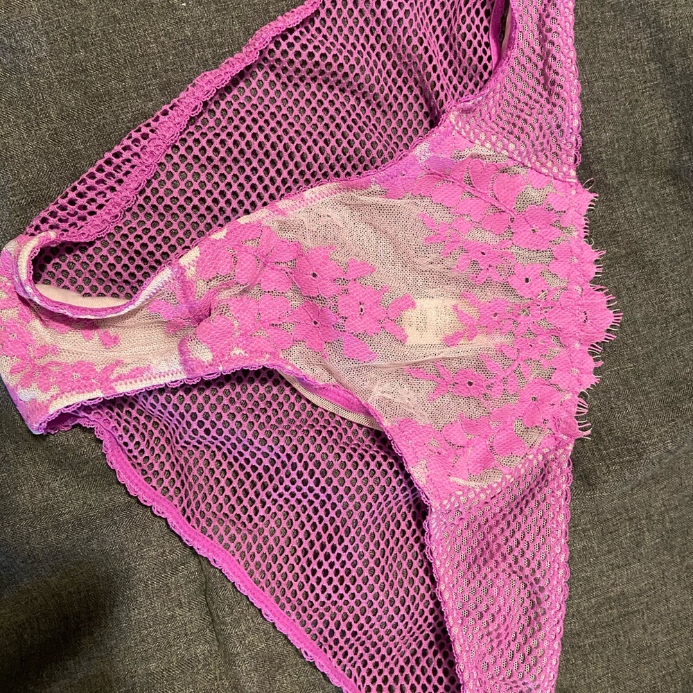 Victoria’s Secret cheekini panty.